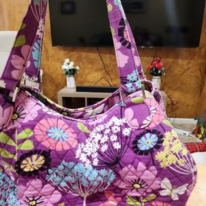 Vera Bradley multi compartment shoulder bag